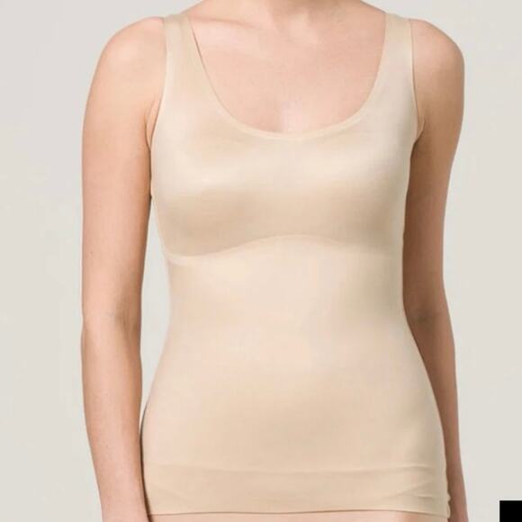 Maidenform Comfort Devotion M Shapewear Tank Top Latte Lift - Picture 2 of 16
